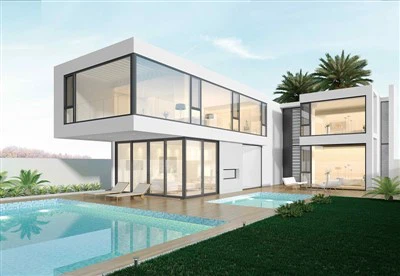 Vonkajšie hliníkové posuvné dvere