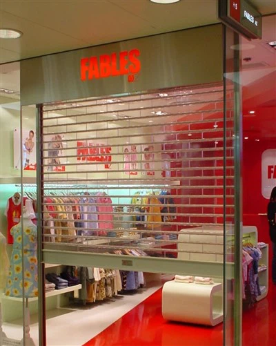 Polykarbonátové valcové dvere