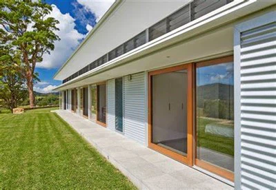 Drevené zarámované posuvné sklenené dvere