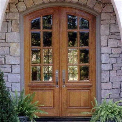 Drevené vonkajšie francúzske dvere